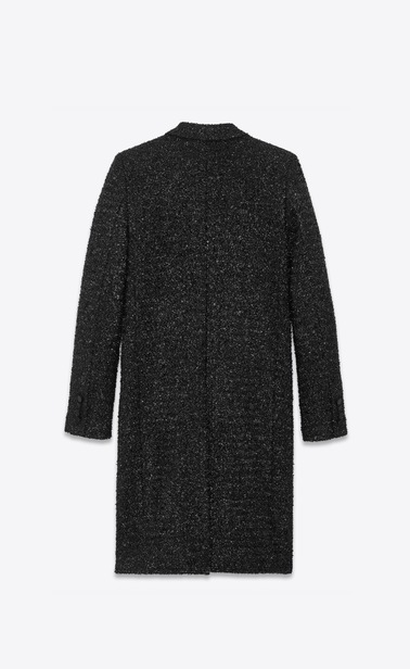 lurex chesterfield coat